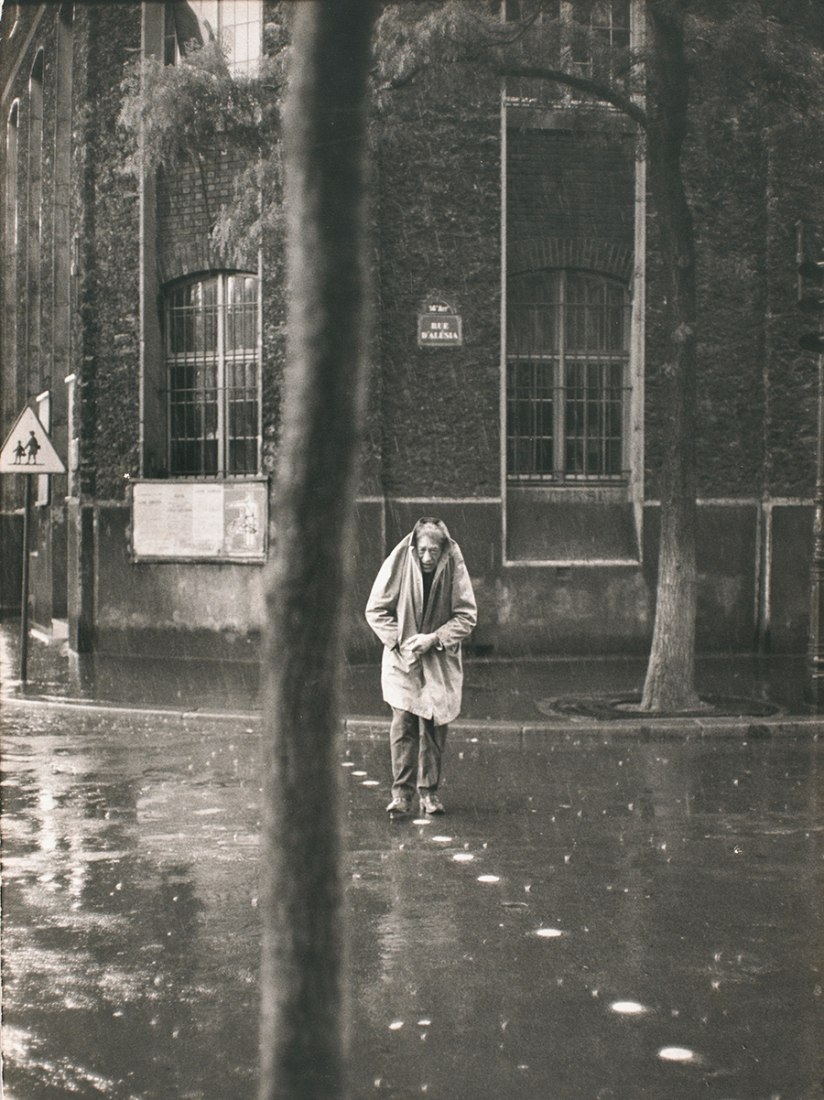 Alberto Giacometti, pintor y escultor, París, 1961