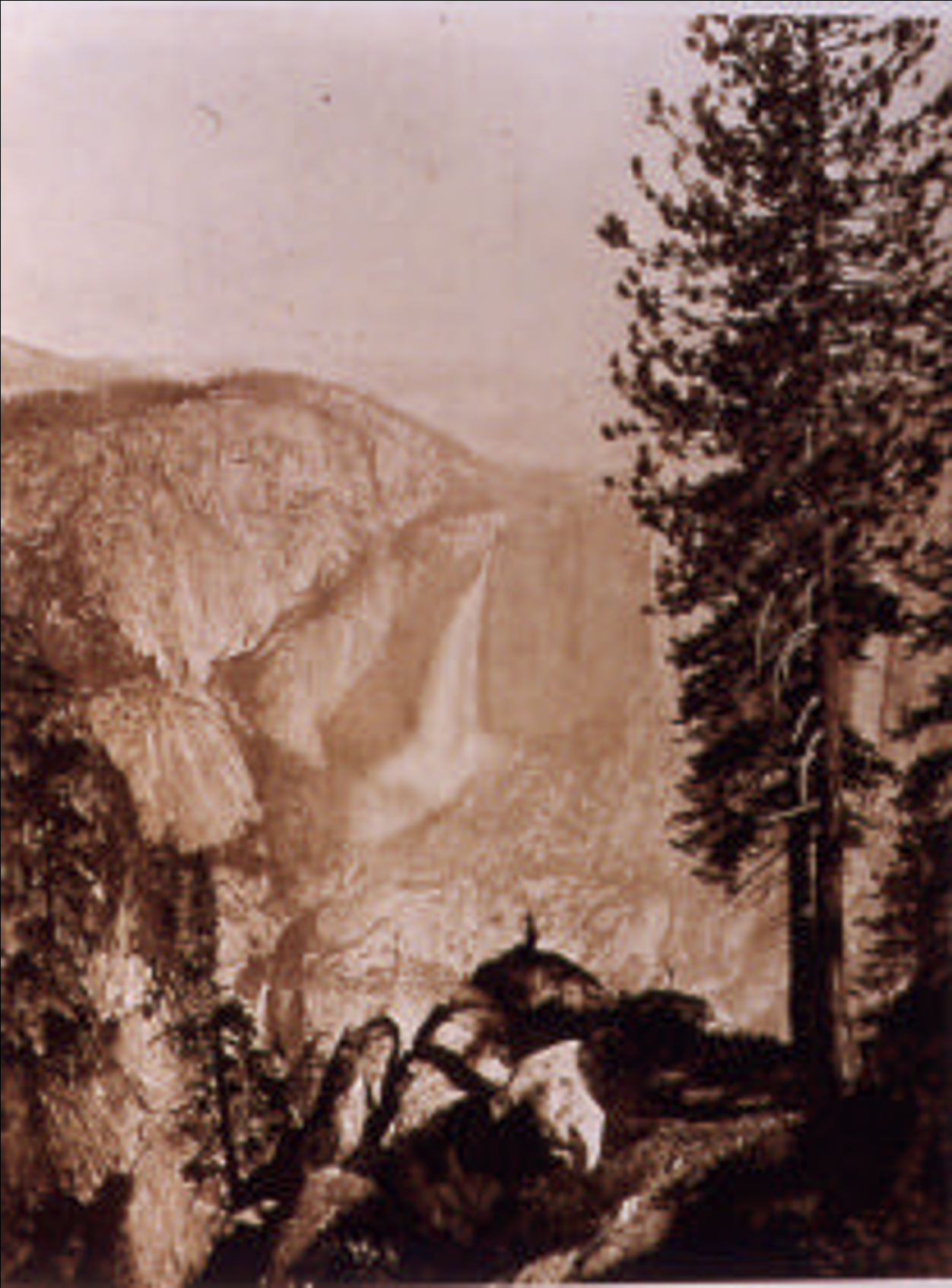 Falls of th Yosemite